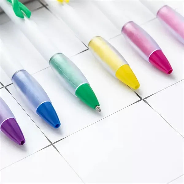 Ribbon Ballpoint Click Pen with Custom Logo