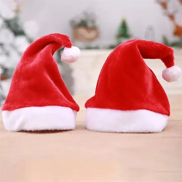 Custom Logo Christmas Hat for Adults