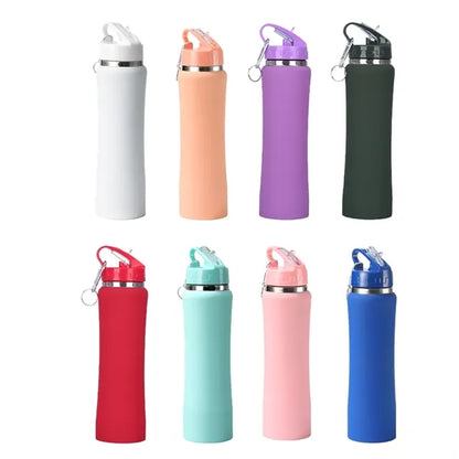17OZ.Stainless Steel Portable Thermos Cup Sports Kettle