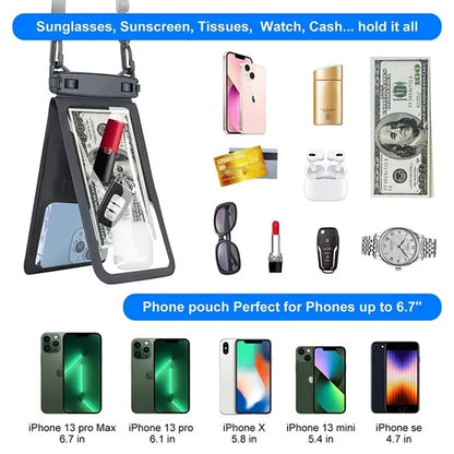Double Space IPX8  Waterproof Phone Bag