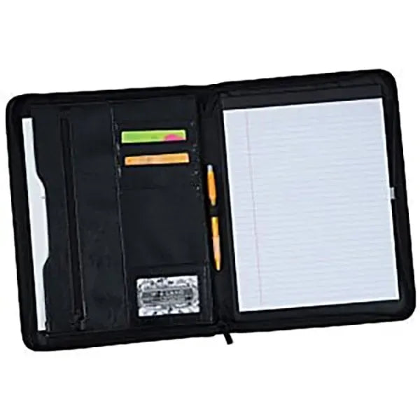 Zippered Portfolio - Leather
