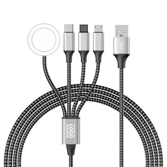 4 In 1 Phone And Apple Watch Charger Cable