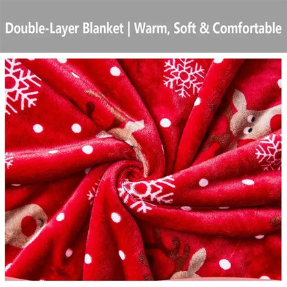 Custom Sherpa Fleece Throw Blankets 50x60