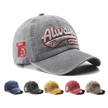 Custom Washed Distressed Baseball Cap
