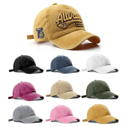Custom Washed Distressed Baseball Cap