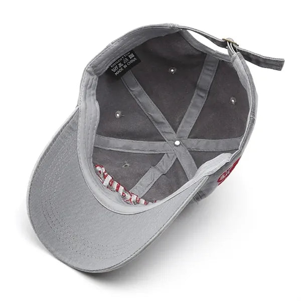 Custom Washed Distressed Baseball Cap