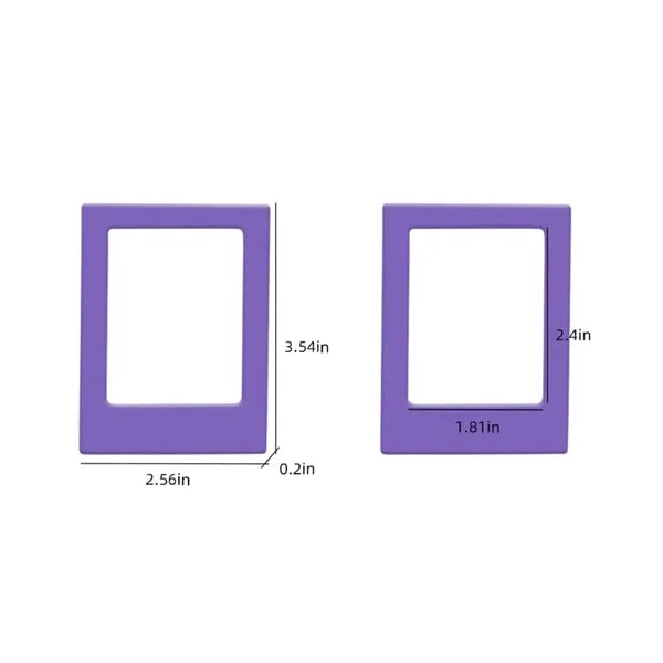 3'' Custom Magnetic Photo Frame for Refrigerator Home Decor