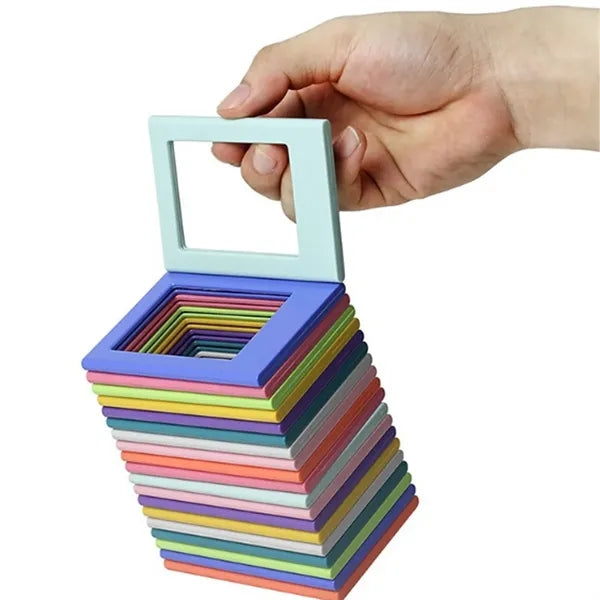 3'' Custom Magnetic Photo Frame for Refrigerator Home Decor