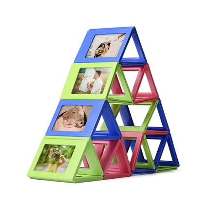 3'' Custom Magnetic Photo Frame for Refrigerator Home Decor
