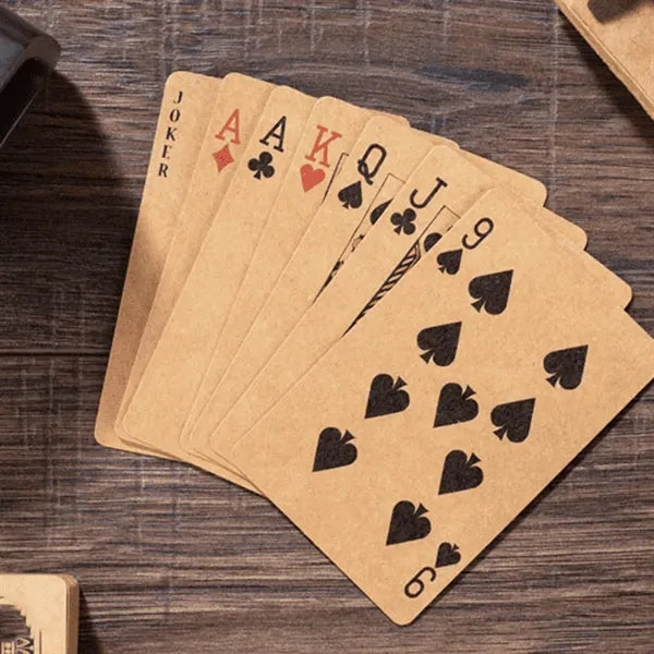 Custom Unique Kraft Playing Cards