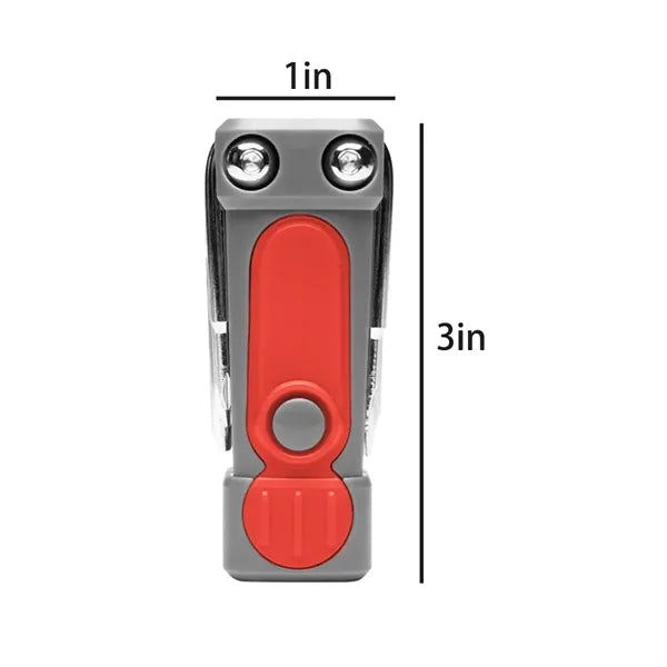 Custom LED Flashlight Multi Tool with Screwdriver Set