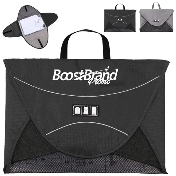 Wrinkle-Free Garment Folder Travel Packing Bag Organizer