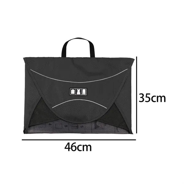 Wrinkle-Free Garment Folder Travel Packing Bag Organizer