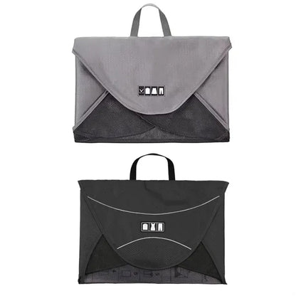 Wrinkle-Free Garment Folder Travel Packing Bag Organizer