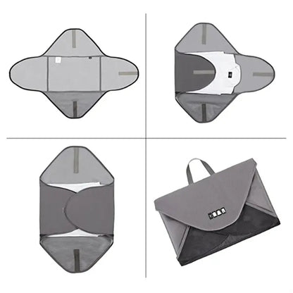 Wrinkle-Free Garment Folder Travel Packing Bag Organizer