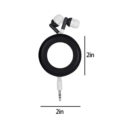 Custom Retro Retractable Earbuds