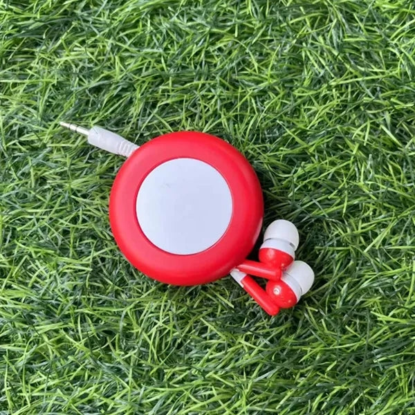 Custom Retro Retractable Earbuds