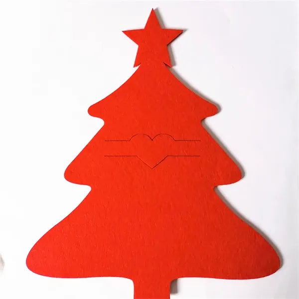 Festive Christmas Tableware Silverware Holders