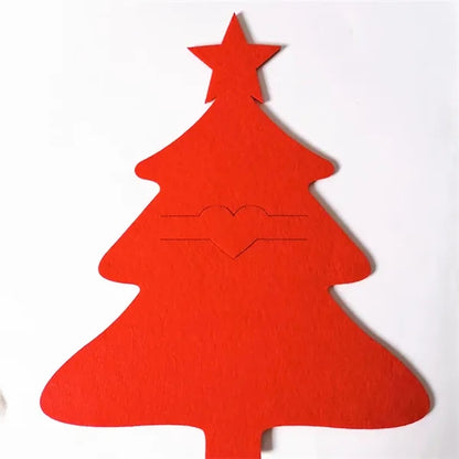 Festive Christmas Tableware Silverware Holders