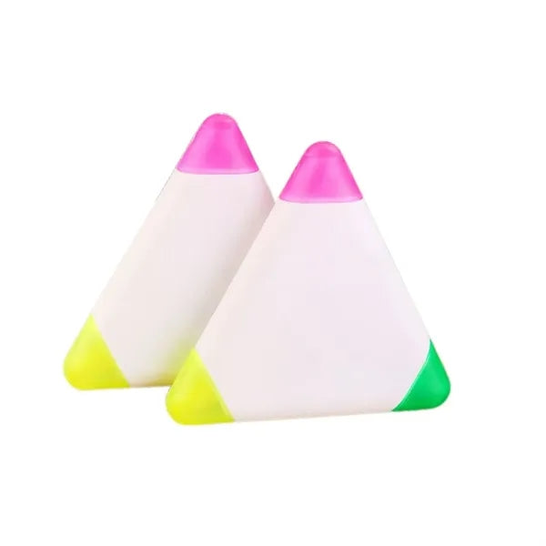 Triangle-Shaped Three-Color Fluorescent Highlighter