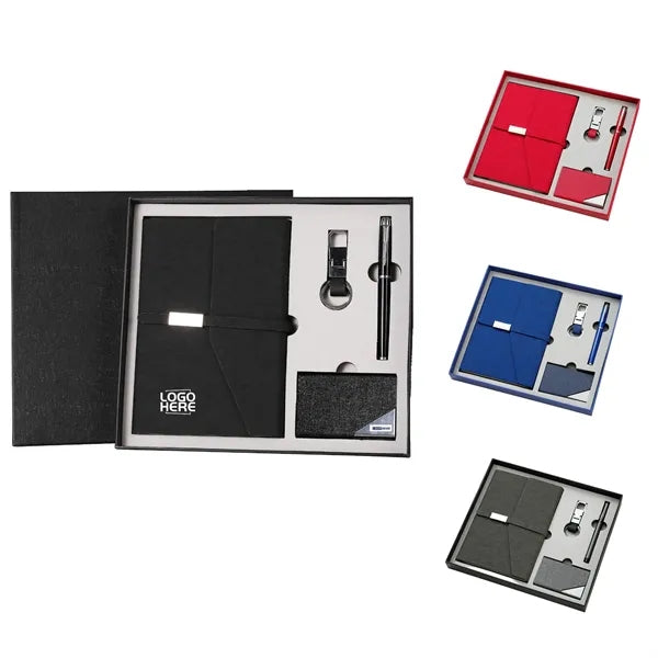Elegant Leather Business Gift Set