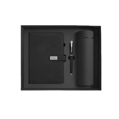 Deluxe Insulated Mug Notebook Pen Gift Set