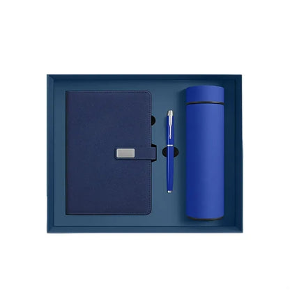 Deluxe Insulated Mug Notebook Pen Gift Set
