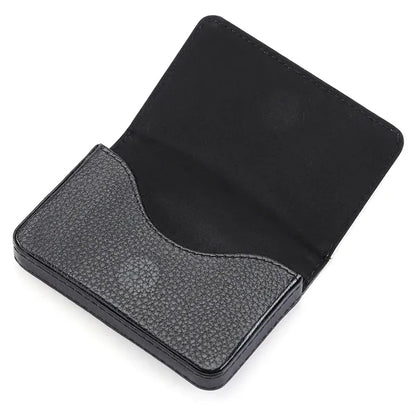 Magnetic Pu Leather Card Holder