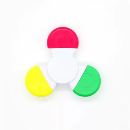 Three-Color Spinning Top Highlighter