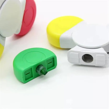 Three-Color Spinning Top Highlighter