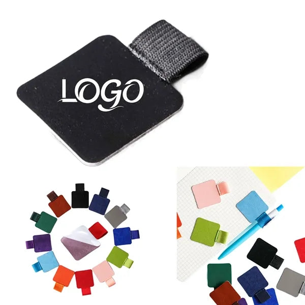 Self-Adhesive Pen Holder Clip For Notebooks And Journals