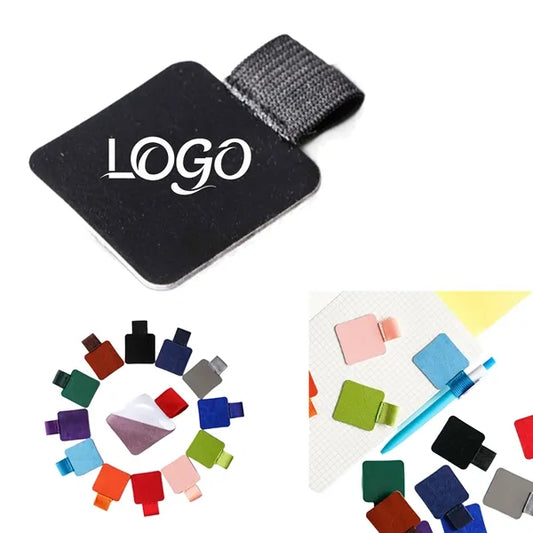 Self-Adhesive Pen Holder Clip For Notebooks And Journals