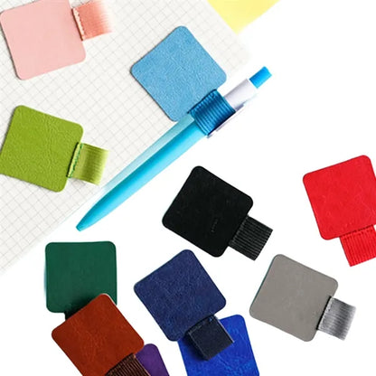 Self-Adhesive Pen Holder Clip For Notebooks And Journals