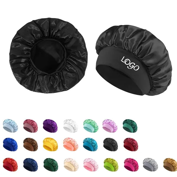 Satin Sleep & Shower Cap For Women - Hair Cover