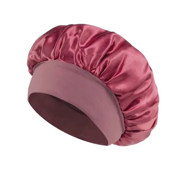 Satin Sleep & Shower Cap For Women - Hair Cover