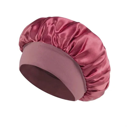 Satin Sleep & Shower Cap For Women - Hair Cover