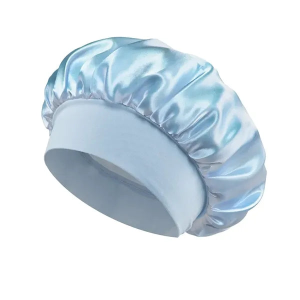 Satin Sleep & Shower Cap For Women - Hair Cover