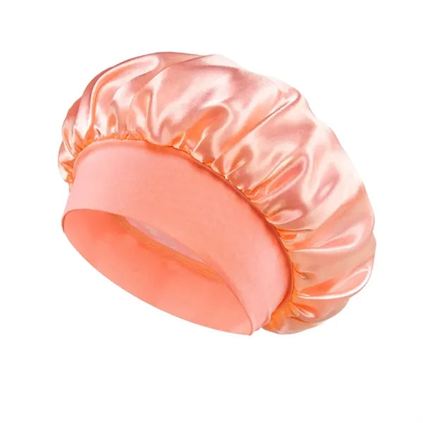 Satin Sleep & Shower Cap For Women - Hair Cover