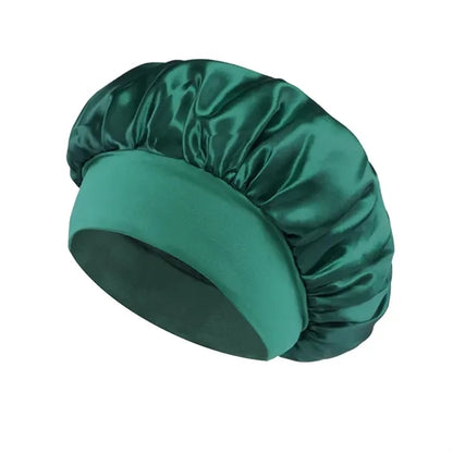 Satin Sleep & Shower Cap For Women - Hair Cover