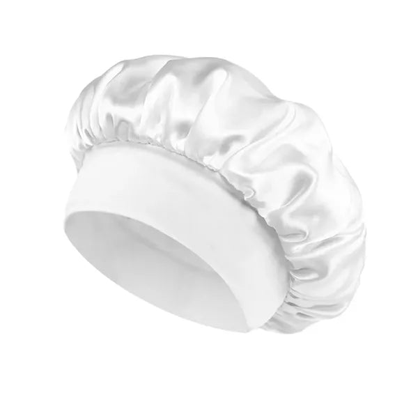 Satin Sleep & Shower Cap For Women - Hair Cover