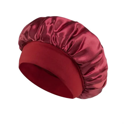 Satin Sleep & Shower Cap For Women - Hair Cover
