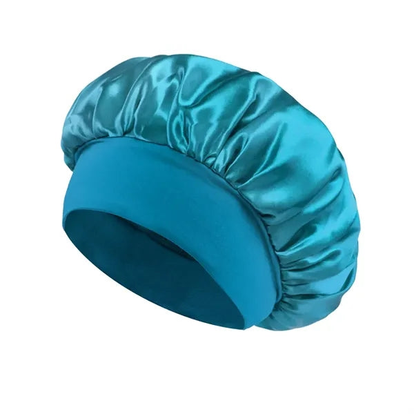 Satin Sleep & Shower Cap For Women - Hair Cover