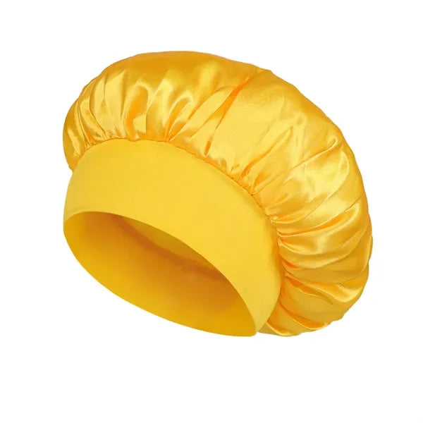 Satin Sleep & Shower Cap For Women - Hair Cover