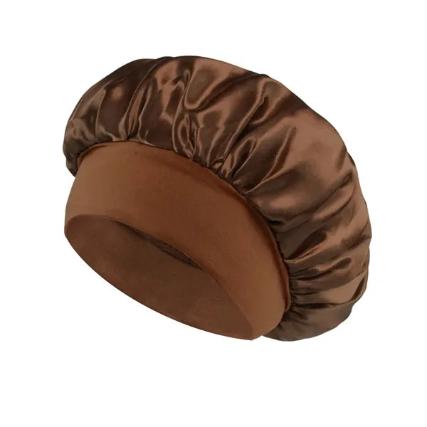 Satin Sleep & Shower Cap For Women - Hair Cover