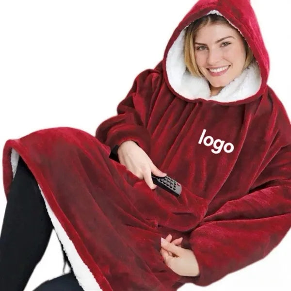 Outdoor Warm Hoodie & Home Robe