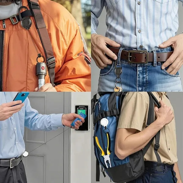 Tactical Retractable Keychain