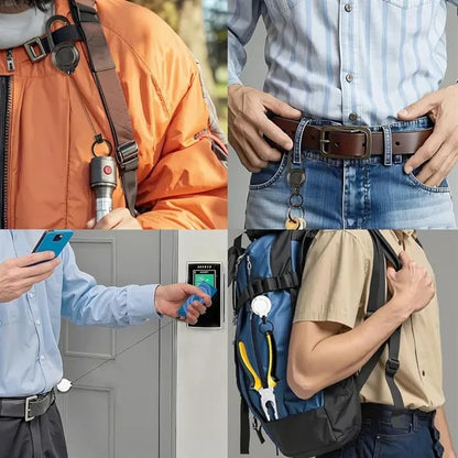 Tactical Retractable Keychain
