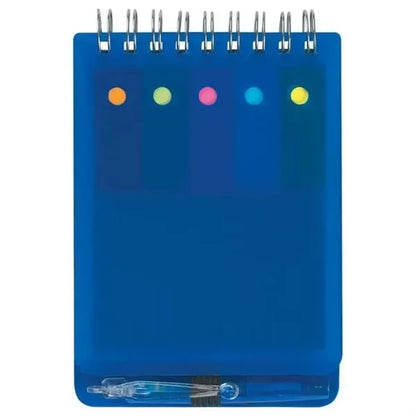 Pp Cover Notebook With Sticky Notes & Pen
