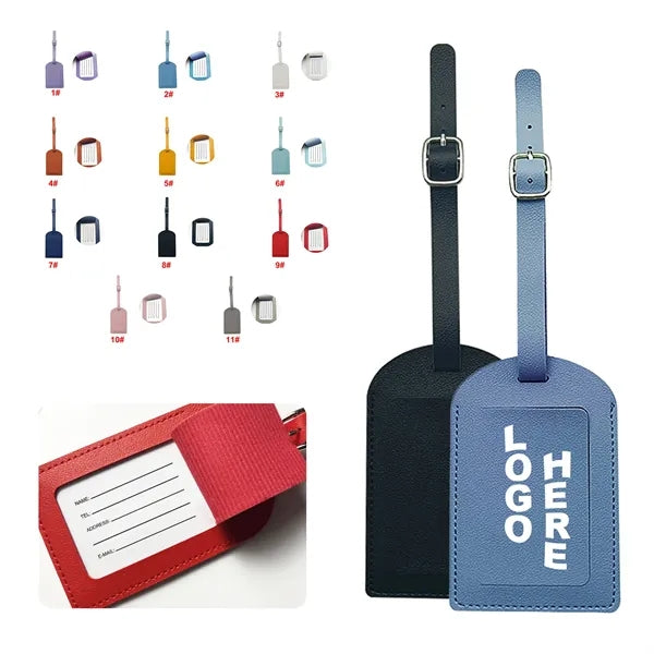 Pu Leather Luggage Tag