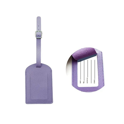 Pu Leather Luggage Tag